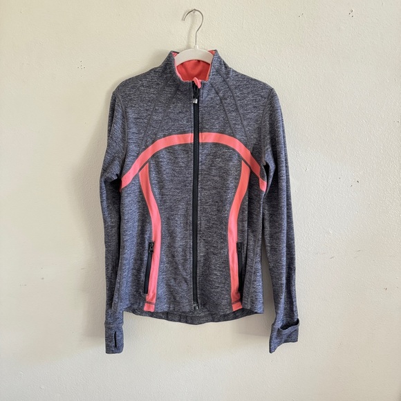 lululemon athletica Jackets & Blazers - Lululemon Define Jacket Static Coal / Persimmon 10